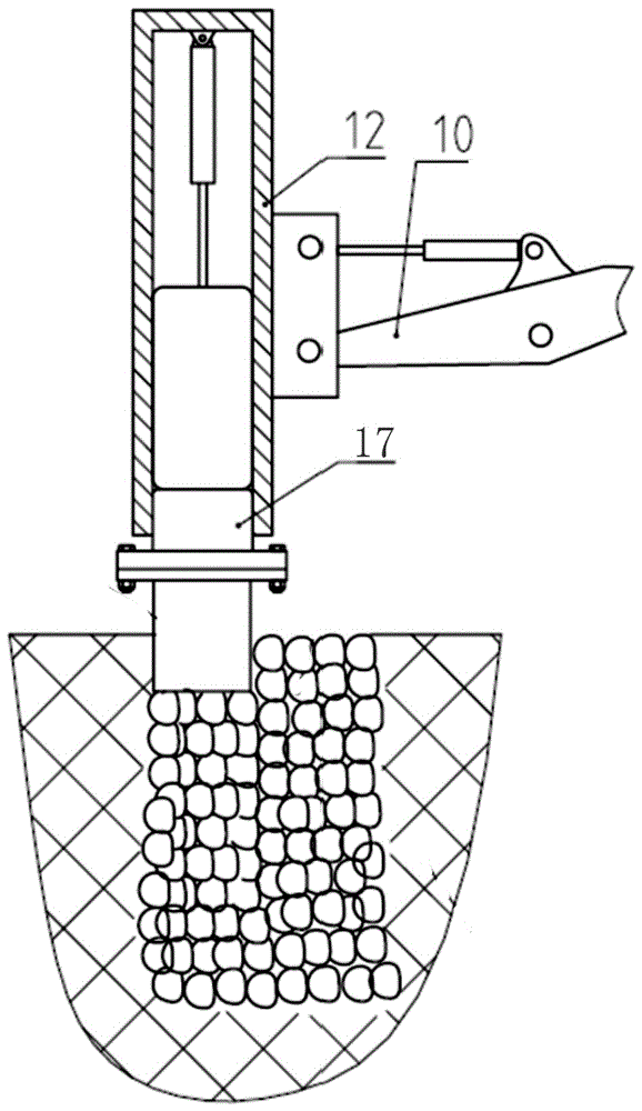 Equipment and method for reinforcing dike