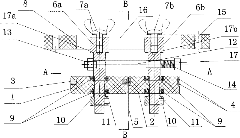 Continuous electroplating positioning device for led bracket