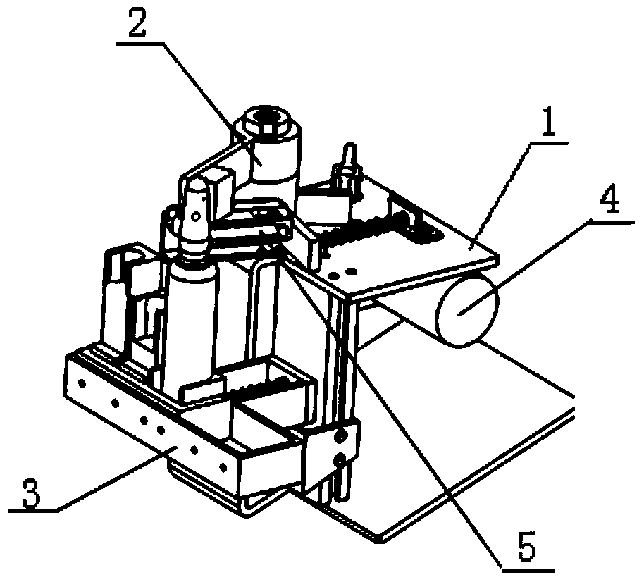 Automatic ampoule bottle opening device replacing bottle in horizontally-pushing mode