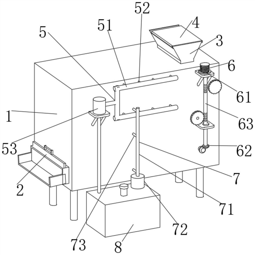 Medical instrument production and storage device with cleaning and disinfecting functions