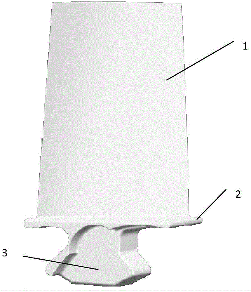 Flexible clamp used for aviation blade