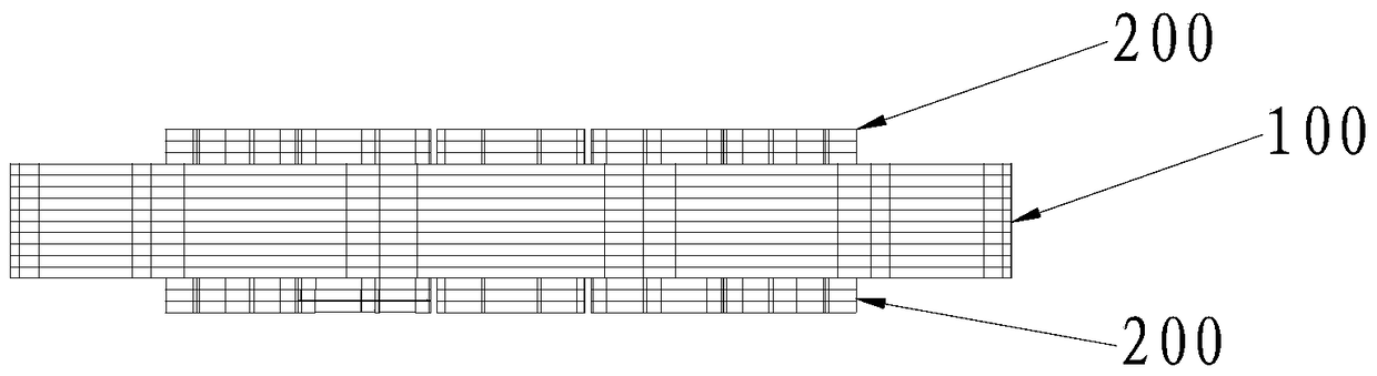 Motor stator core, motor stator, motor and method for manufacturing motor stator