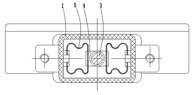 Electric automobile collision power-off switch trigger mechanism