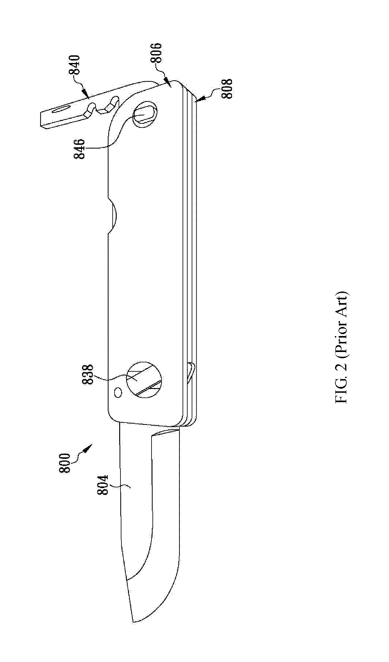 Folding knife configured for safe and rapid disassembly and reassembly