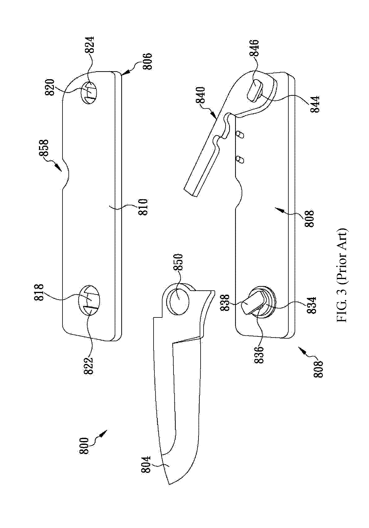 Folding knife configured for safe and rapid disassembly and reassembly