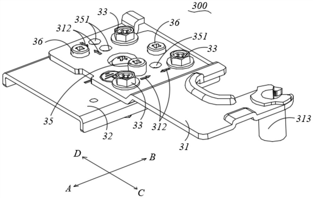 Hinged device and refrigerator having the same