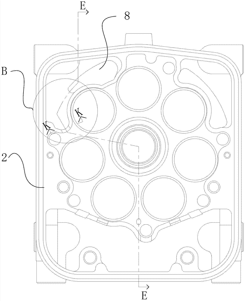 Oil return device for compressor and compressor including same