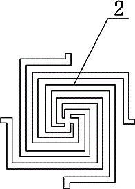 Frequency selective surface structure with wide passband and ultra-wide stopband