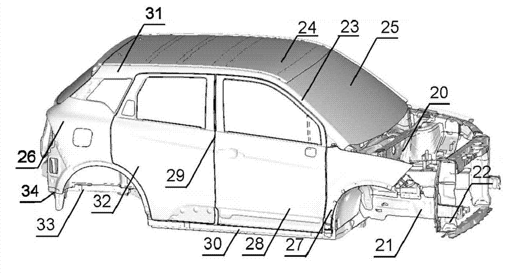 Method for recognizing torsion mode and bending mode in mode test