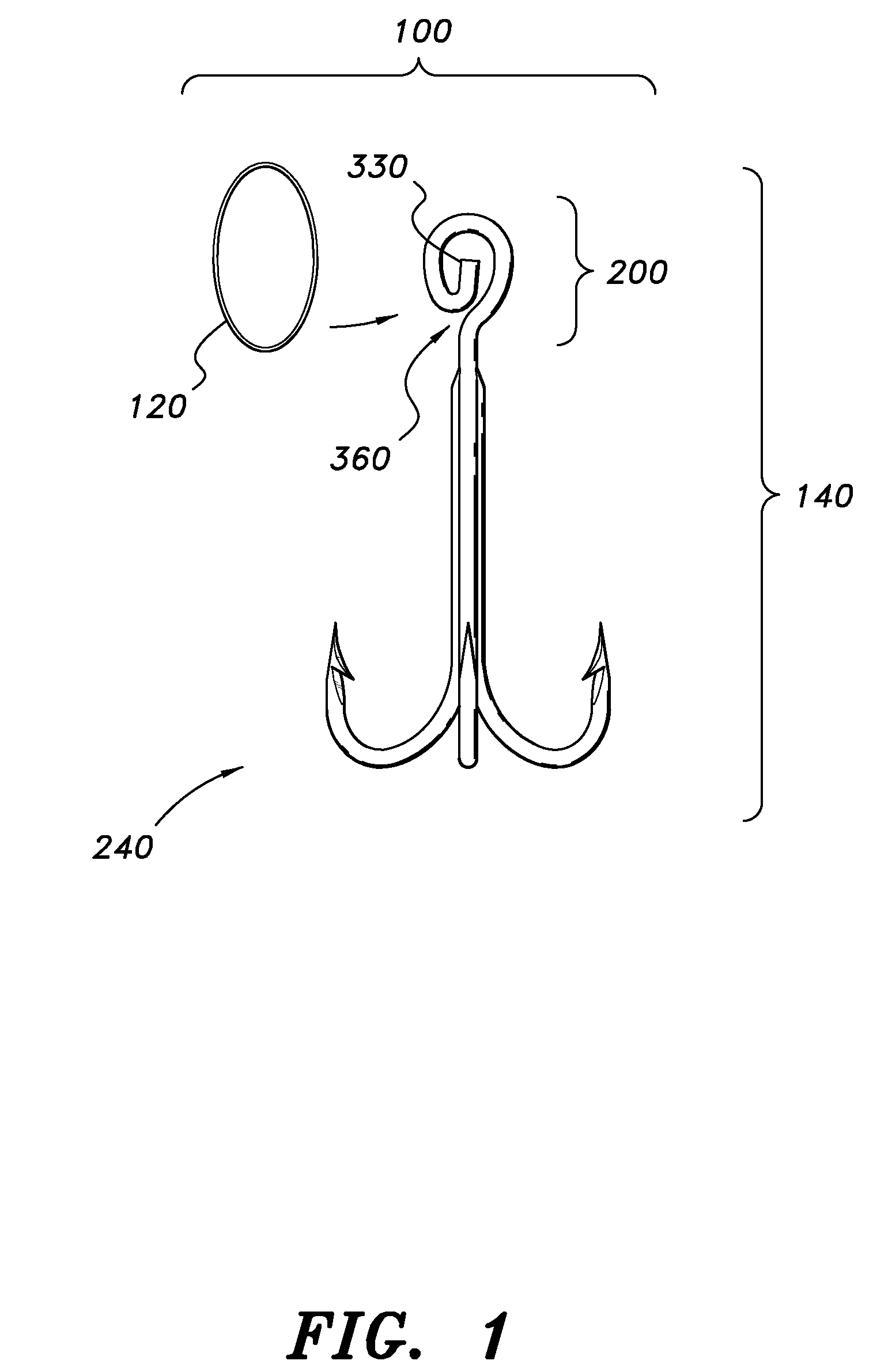 Fish lure break away system