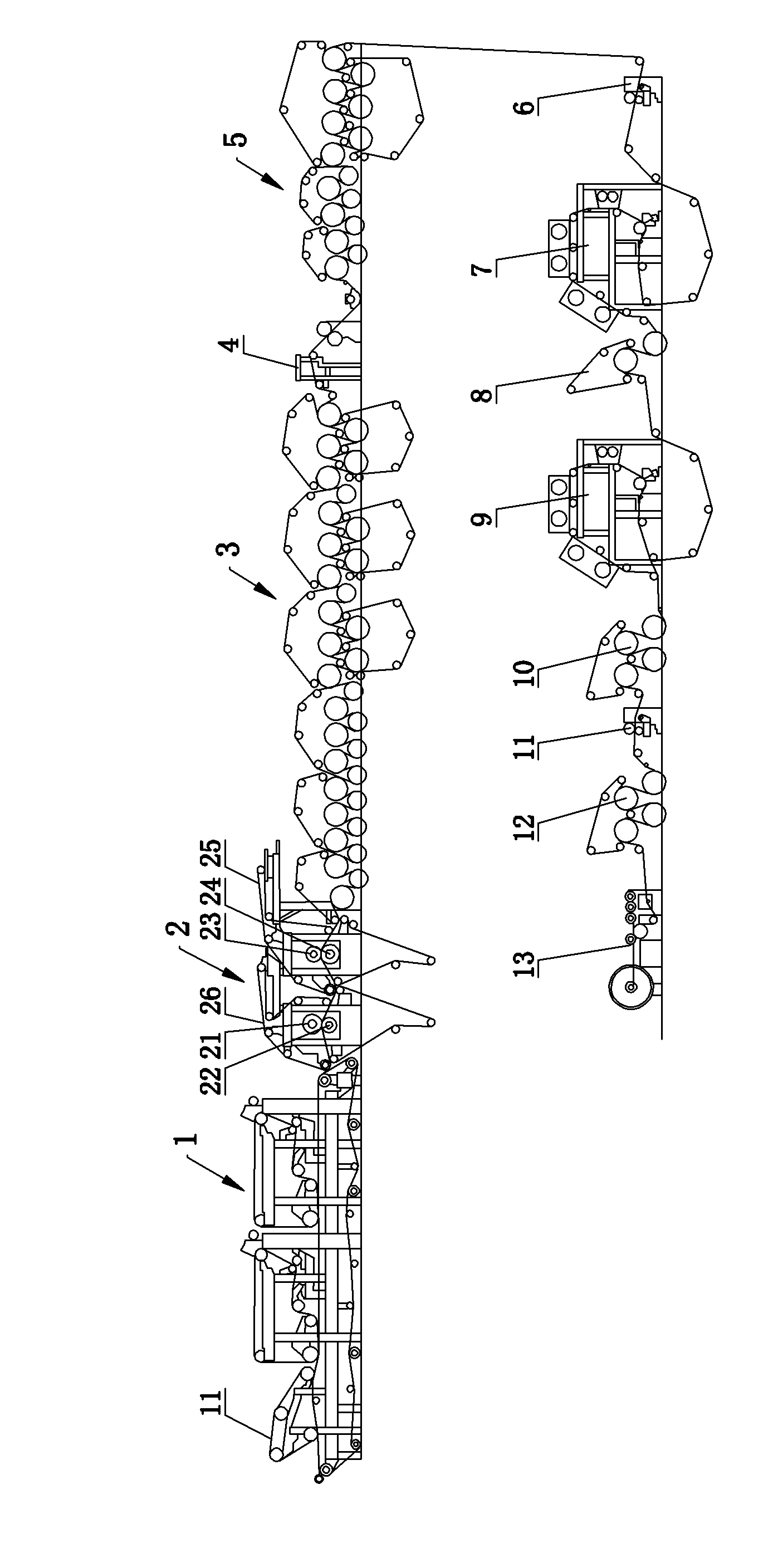 Equipment and method for producing coating surface bleached kraft liner board