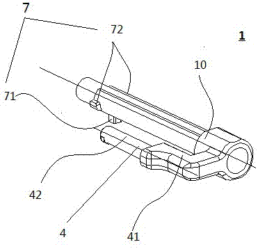 Syringe needle manual retracting type intravenous infusion needle