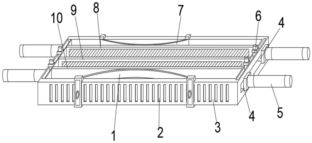 Hospital clinical laboratory test tube batch taking equipment