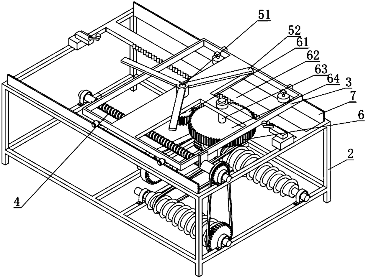 Variable-speed rotating mechanism, slide rotating device, dough coiling machine and receiving disk arrangement machine