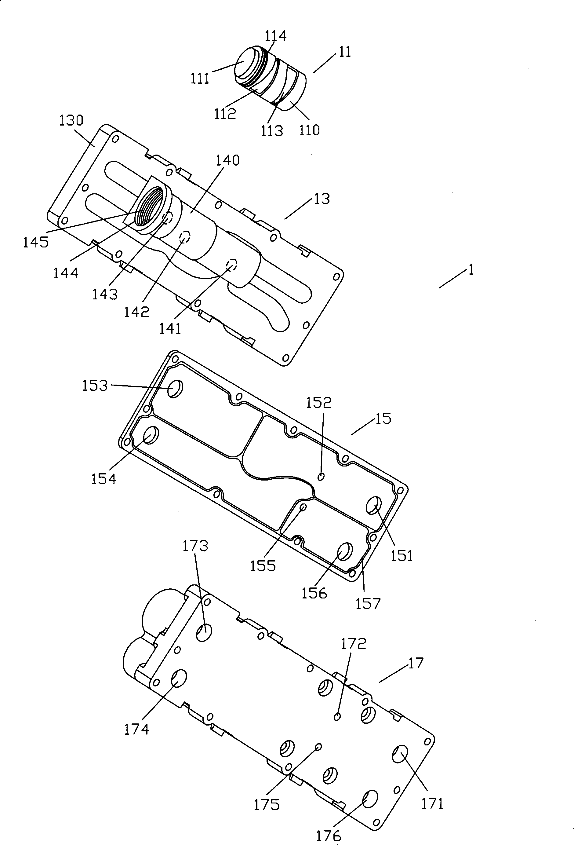 Individual air conditioning system and its temperature adjustment device