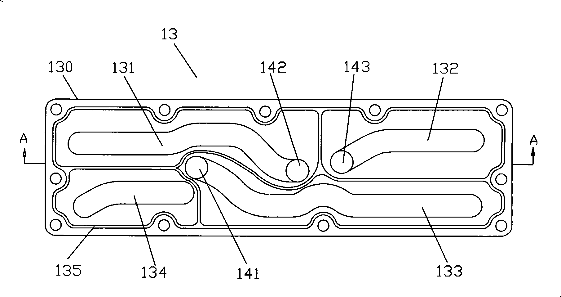 Individual air conditioning system and its temperature adjustment device