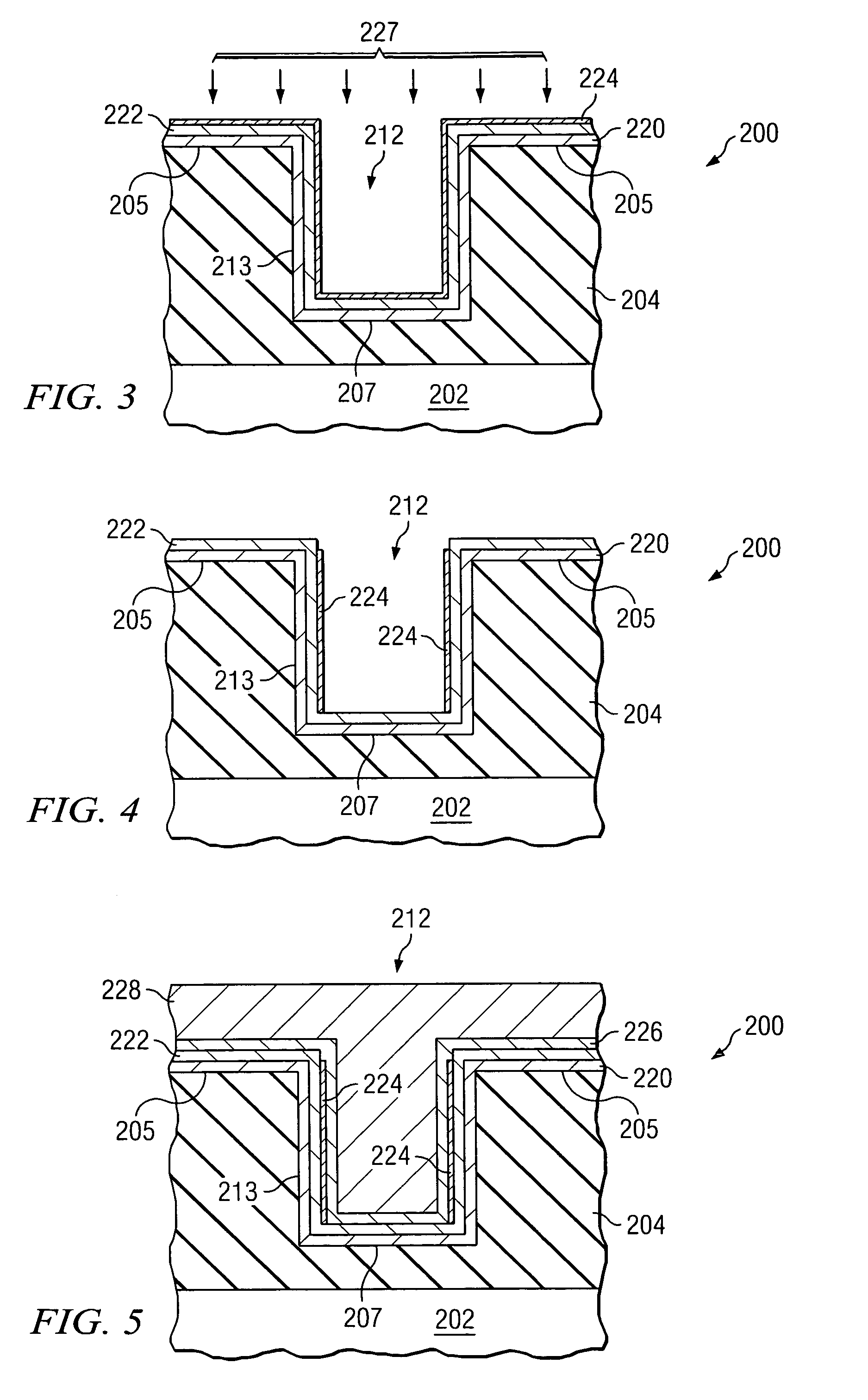 Barrier layer for conductive features