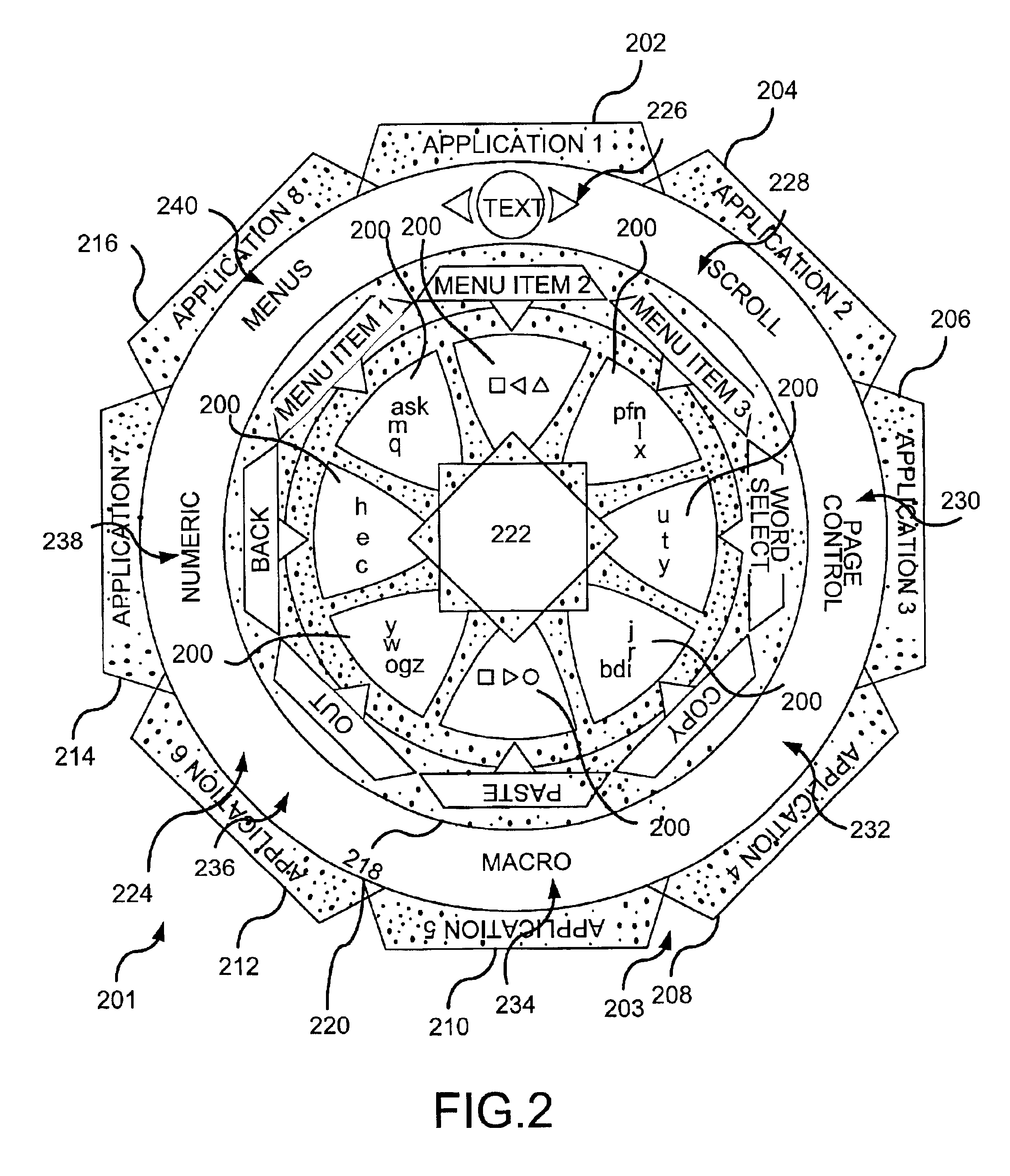 Navigational interface for mobile and wearable computers