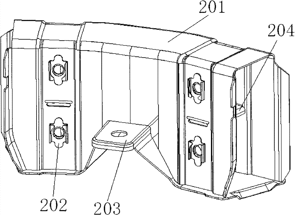 Light automotive rear axle