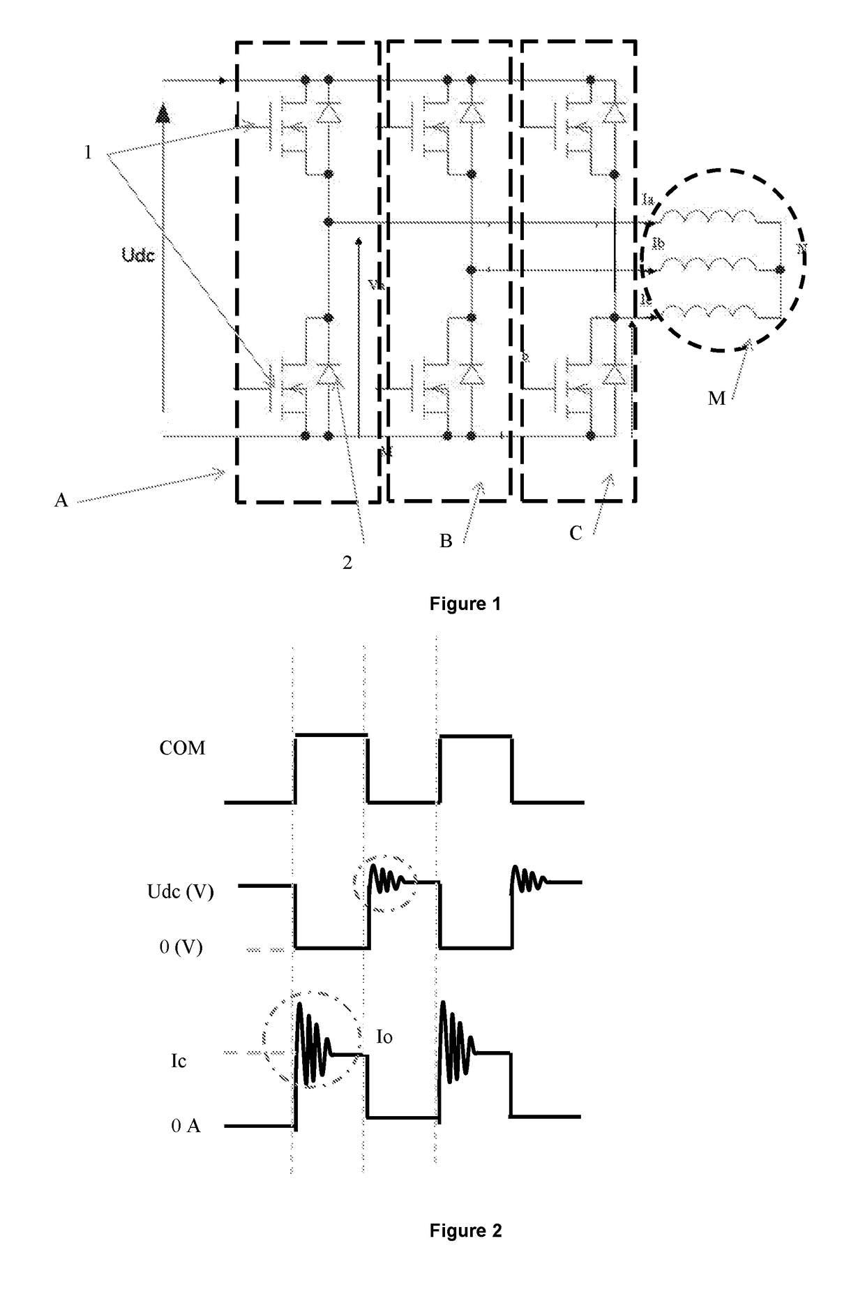 System for converting a DC electric power into an ac electric power with an energy recovery module