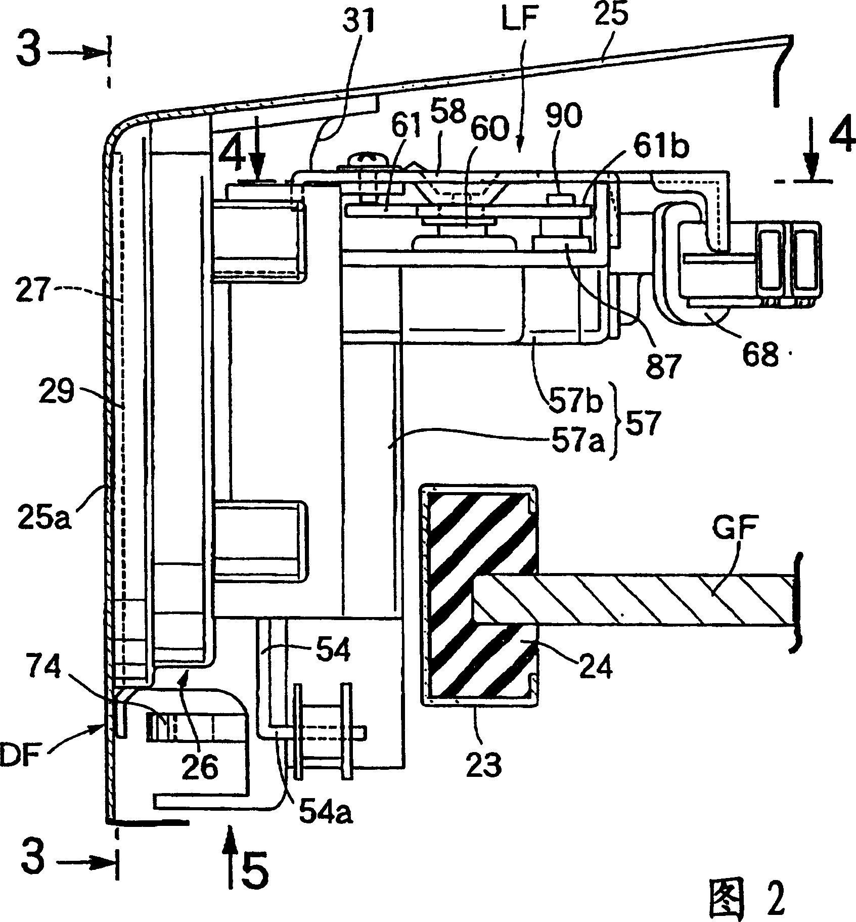 Door lock device for vehicle