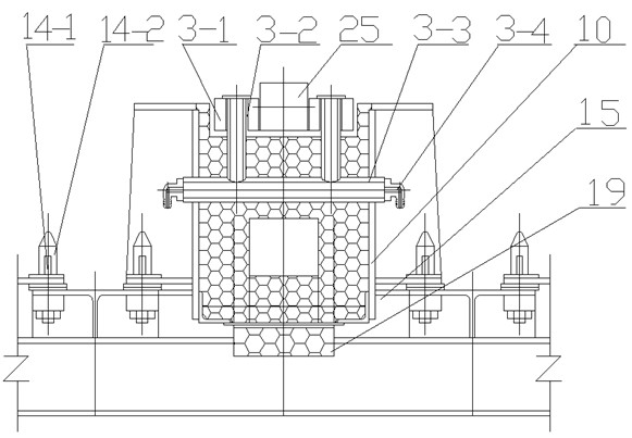 Underdrive-concentrated withdrawal and straightening machine with thermal insulation device