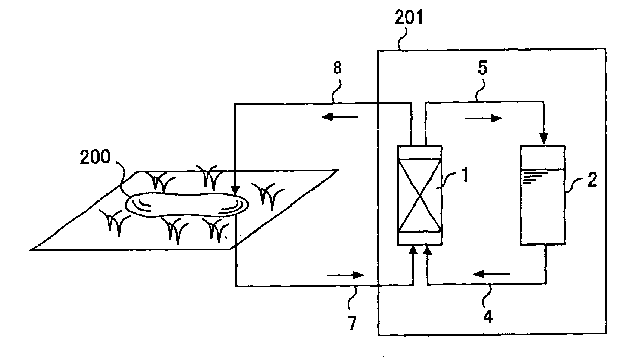 Method and apparatus of treating water containing a nitrogen compound