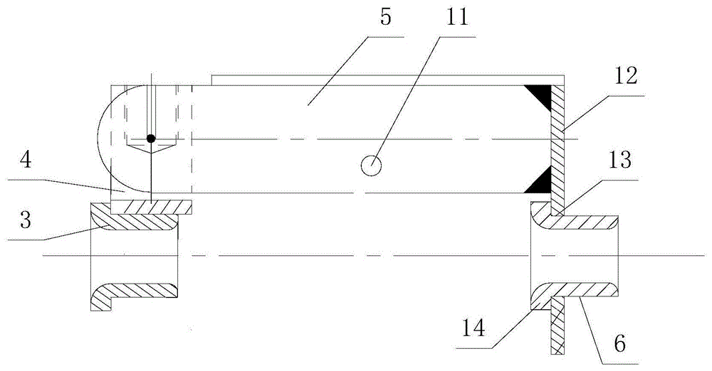 A wire break alarm device for cable twisted wire