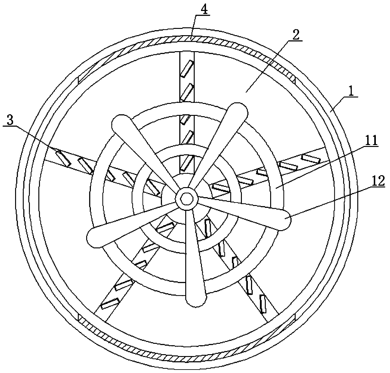 Shield tunneling machine for tunnel driving