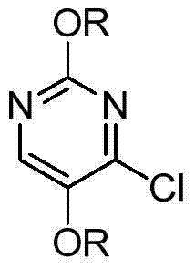 Process for the preparation of 2-amino-5,8-dimethoxy[1,2,4]triazolo[1,5-c]pyrimidine from 4-chloro-2,5-dimethoxypyrimidine