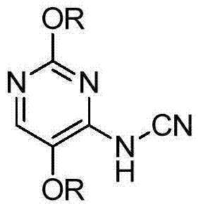 Process for the preparation of 2-amino-5,8-dimethoxy[1,2,4]triazolo[1,5-c]pyrimidine from 4-chloro-2,5-dimethoxypyrimidine