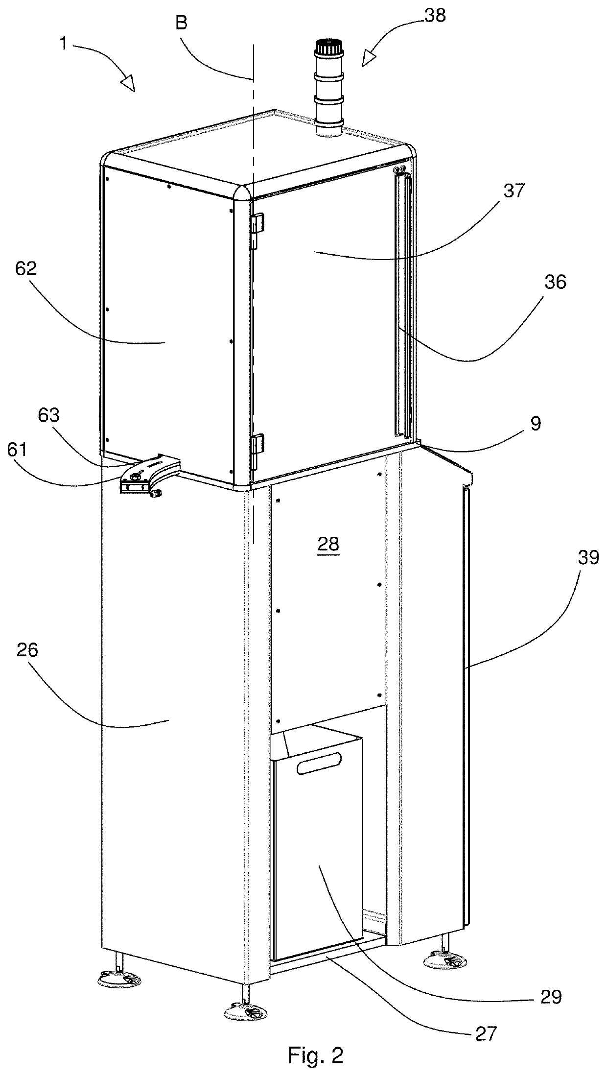 Measuring apparatus and method for capsules