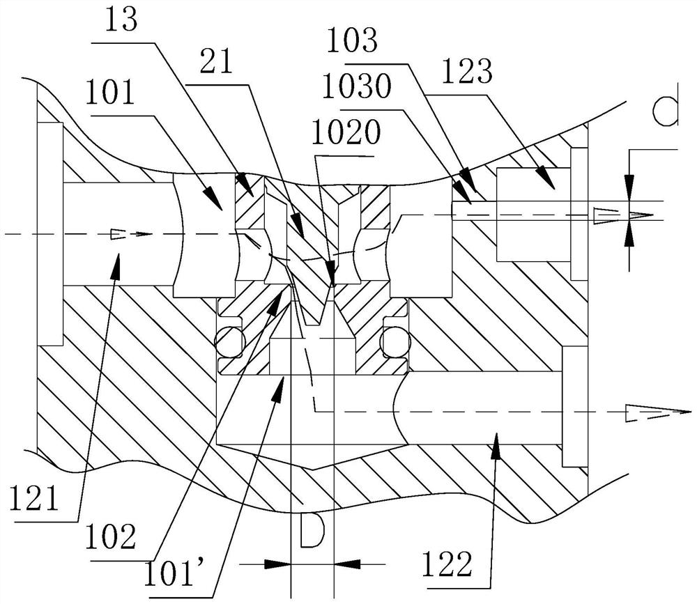 Throttling device