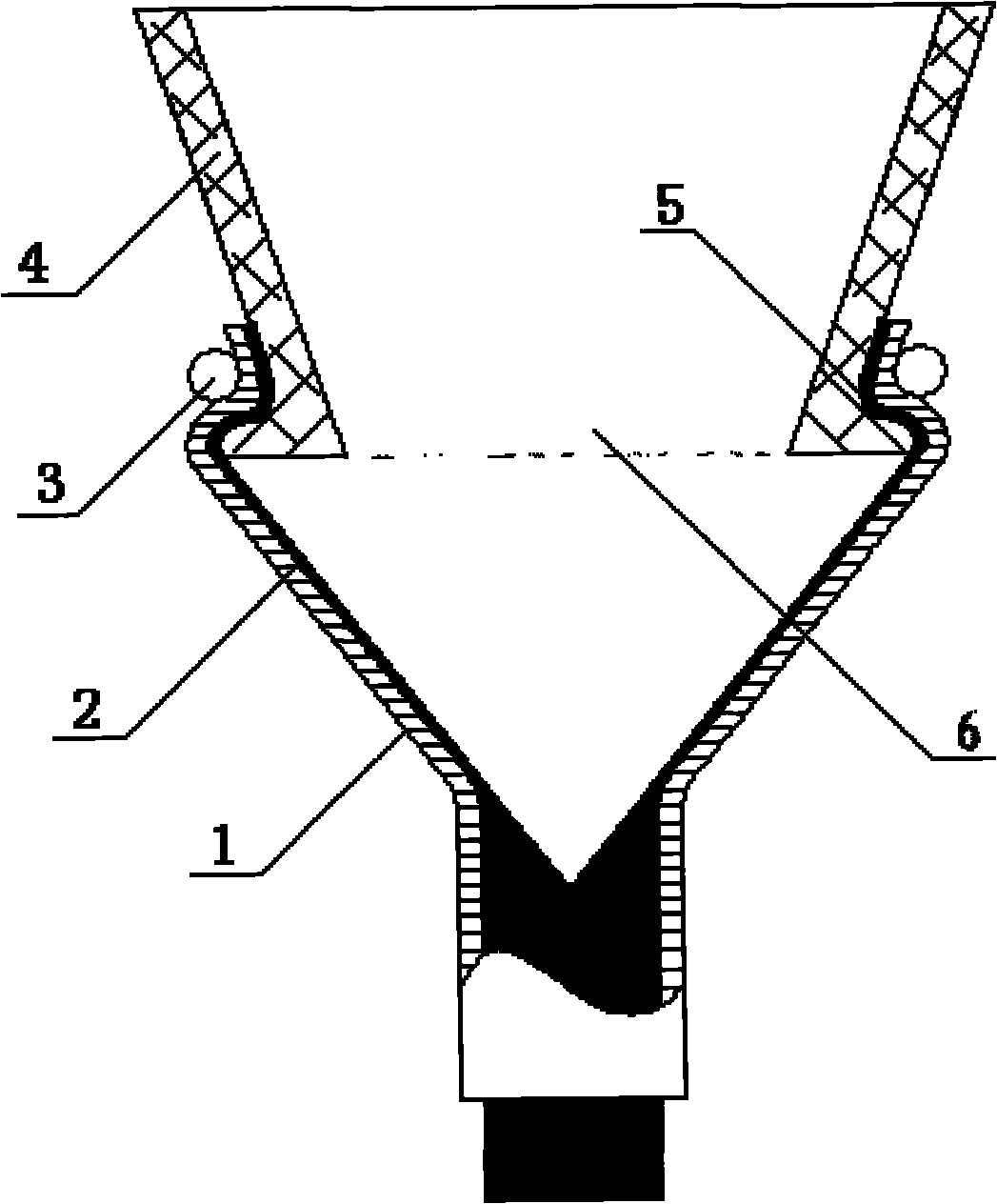 Self-mucosa automatic closed odorless non-blocking ground leakage