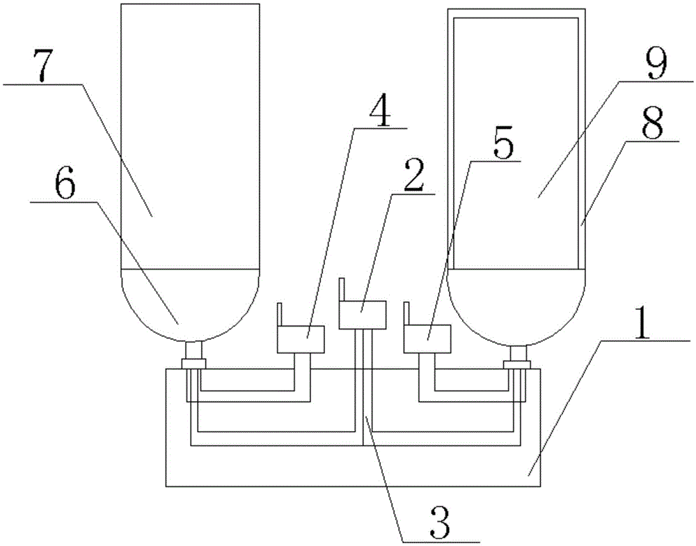 Hand-operated front-loading washing machine