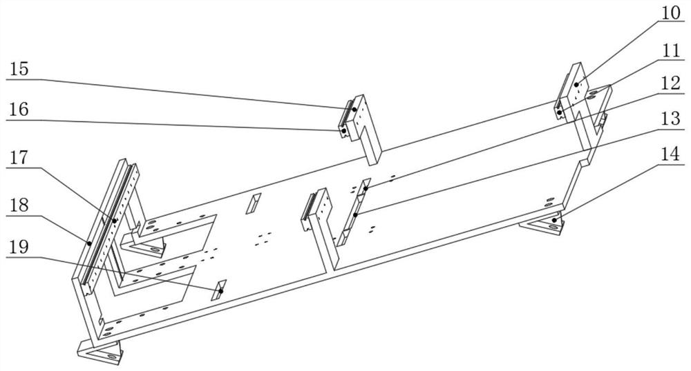 A dual-station integrated plastic bag sorting device