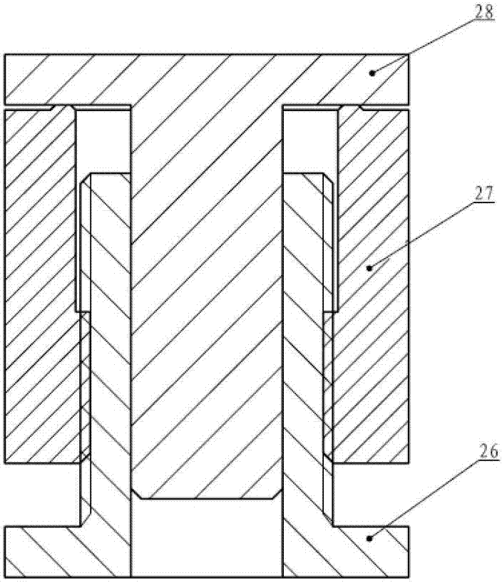 Acoustic butt joint device for Doppler sonar testing