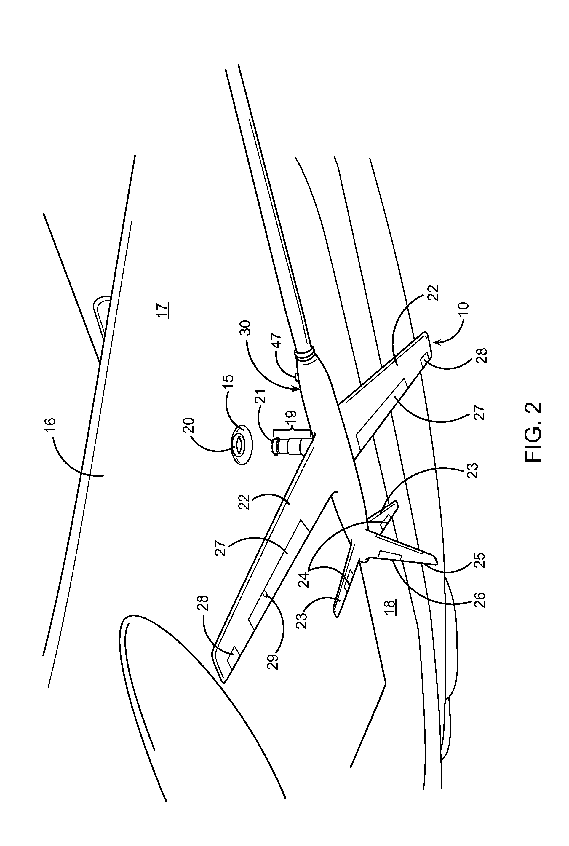 Aerial refueling navigable device, system and method