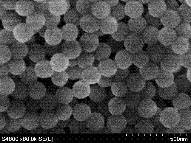 A kind of preparation method of hierarchical mesoporous silica nanoparticles