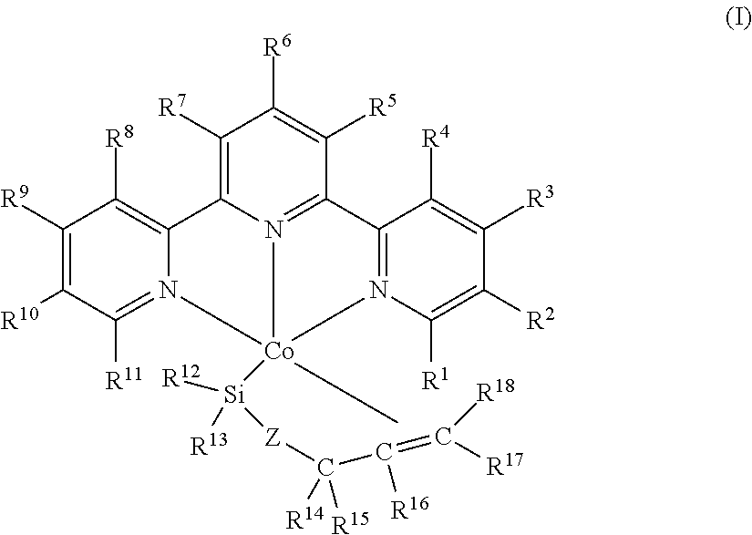 Cobalt catalysts and their use for hydrosilylation and dehydrogenative silylation