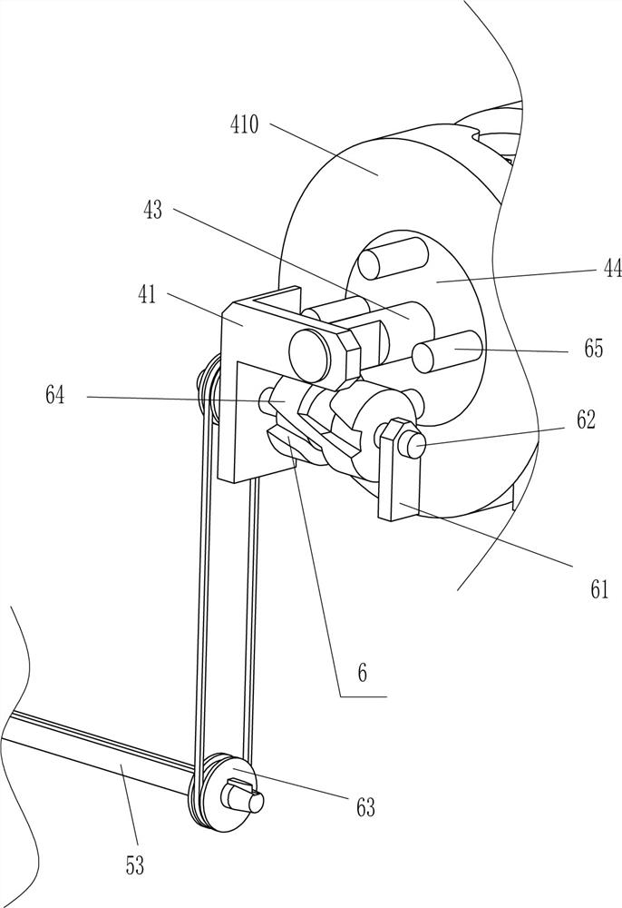 Badminton head hole-pressing device used for badminton making