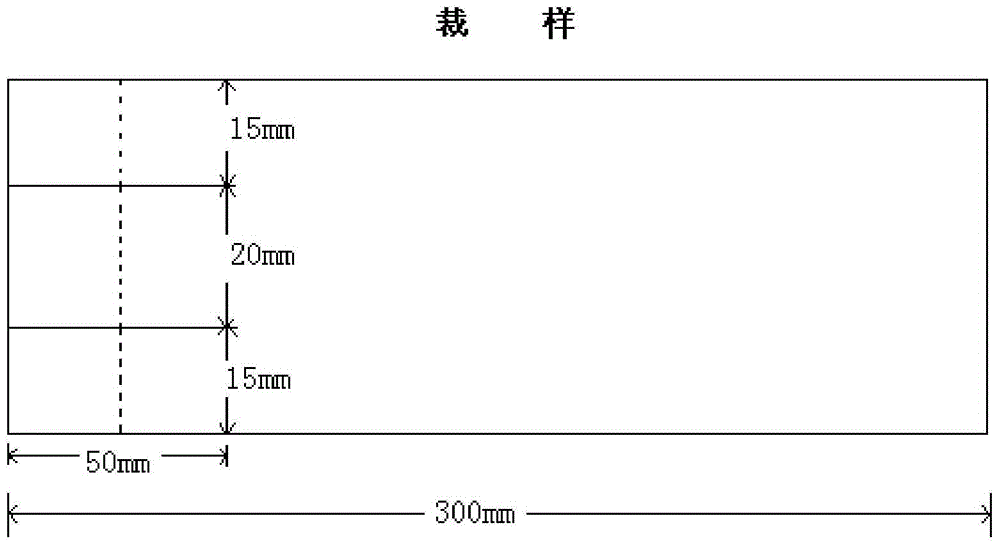 A kind of polyethylene film that is easy to be torn in a straight line and its preparation method