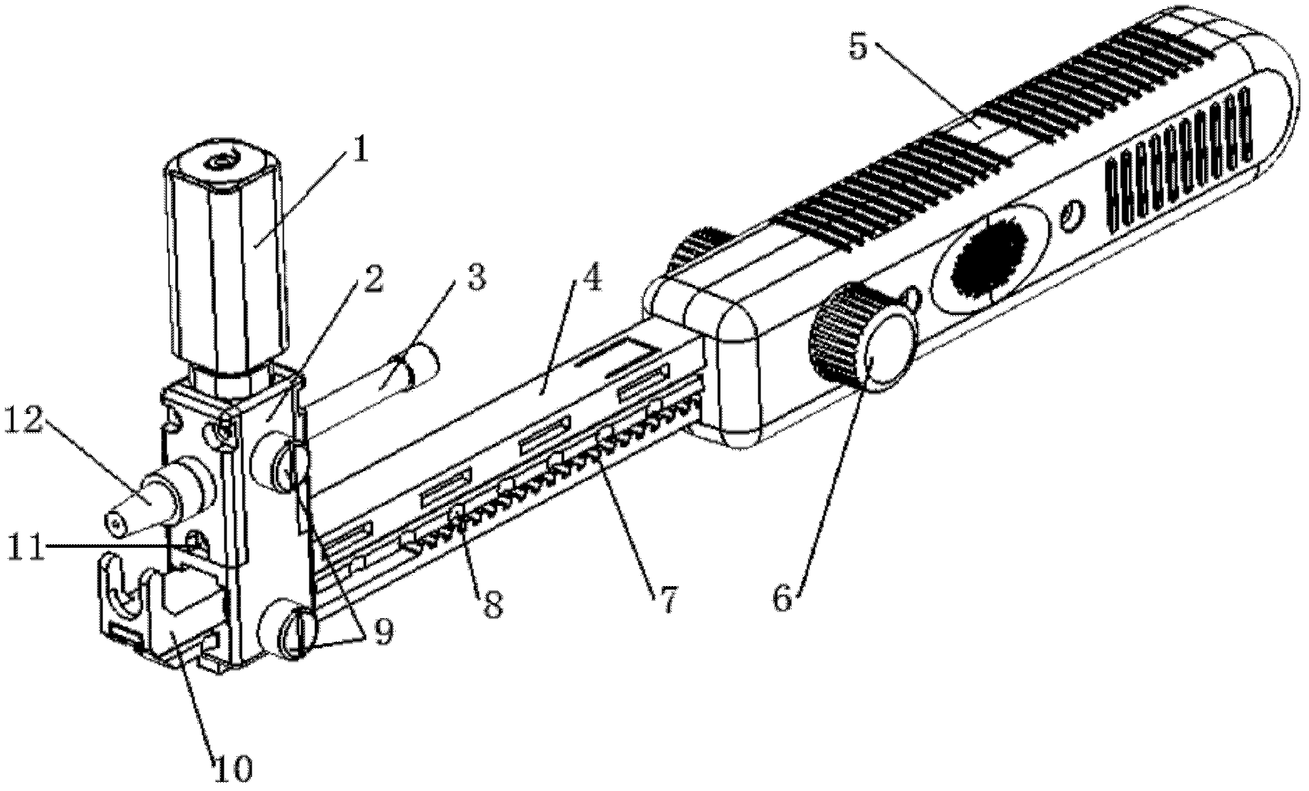 Pen type inner irradiation particle implanter