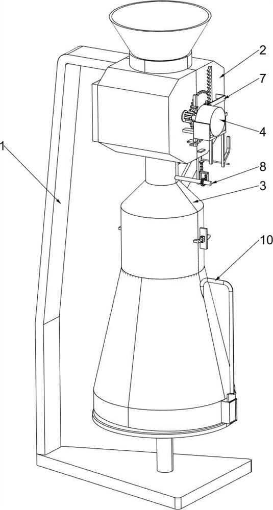 Kitchen waste compost fermentation tank capable of preventing odor from drifting away