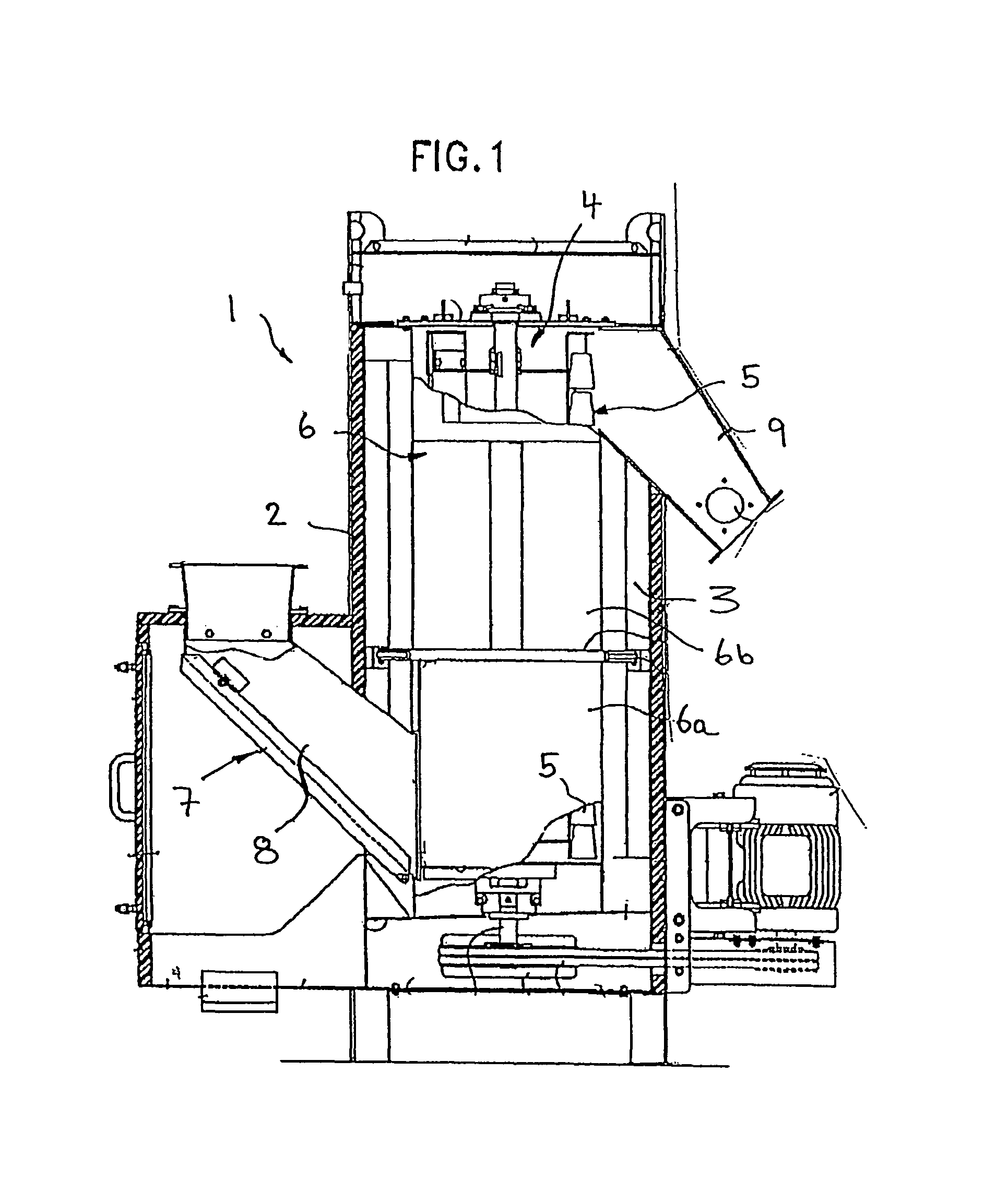 Centrifugal dryer