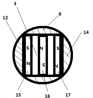 Water vapor phase change energy-saving apparatus