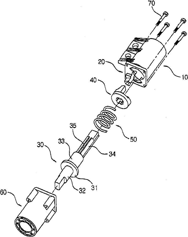 Hinge device for opening and closing of washing machine cover