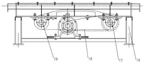 Soft starting driving double-mechanical-protection device and driving system using same