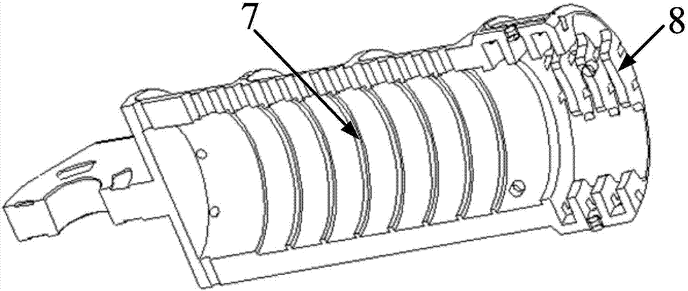 Remote sensor damping and vibration-isolation device improved based on bi-pod supporting mode