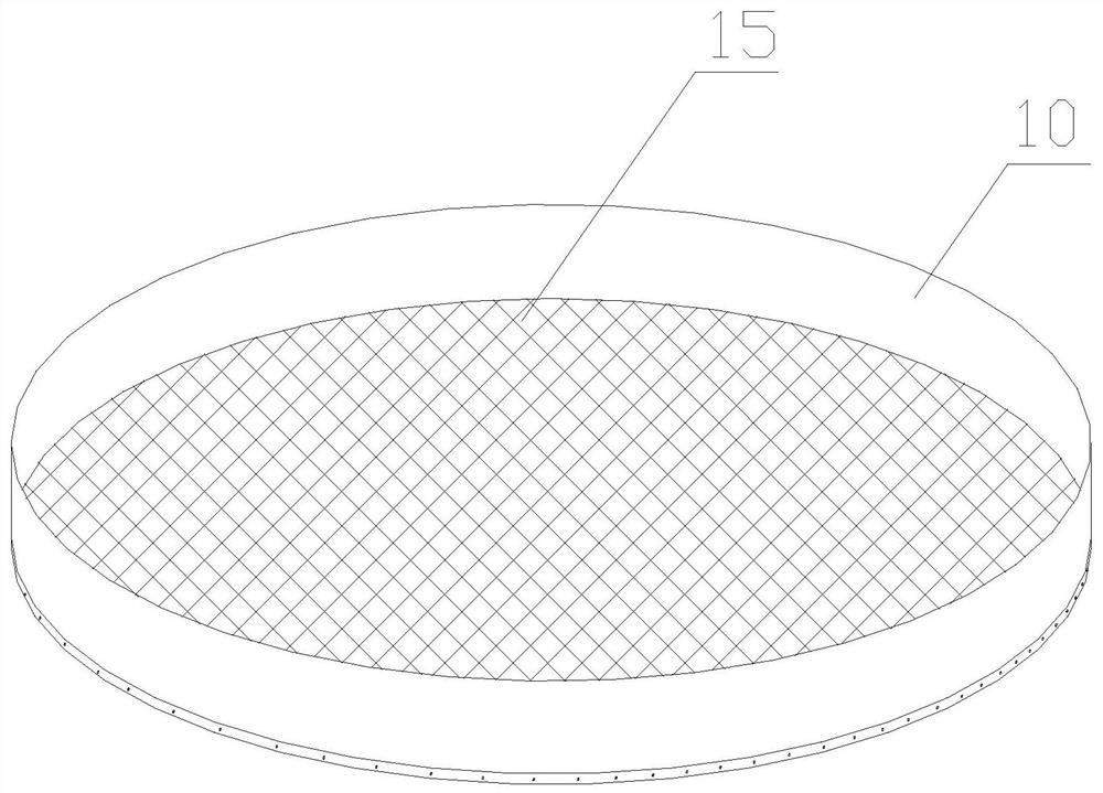 Mesh-screen-type dustpan and production and preparation process thereof